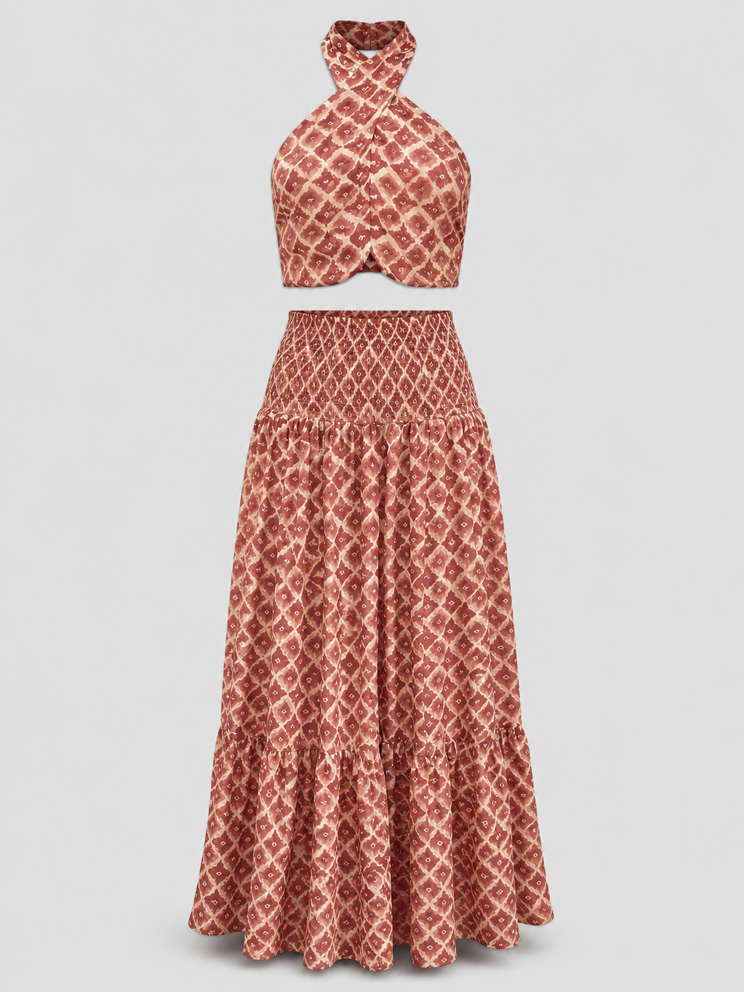 Elsa | Conjunto Elegante con Diseño de Hombros Descubiertos