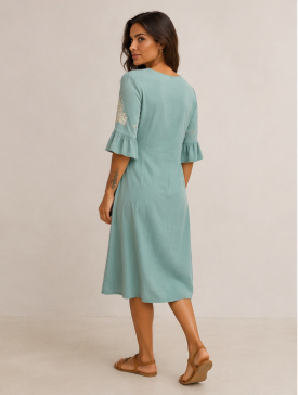Carmen | Vestido con estampado floral